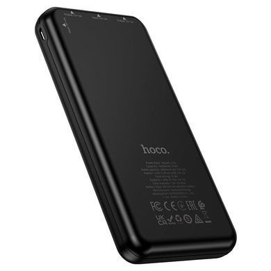 Павербанк 10000 повербанк 10000 HOCO J176 power bank з сонячною панеллю павер банк 10000