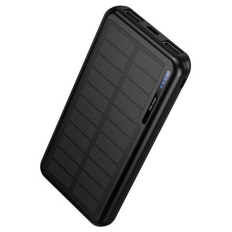 Павербанк 10000 повербанк 10000 HOCO J176 power bank з сонячною панеллю павер банк 10000