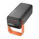 Павербанк 40000mAh с быстрой зарядкой 22.5W и фонарем BOROFONE BJ66 2USB/1Type-C Черный