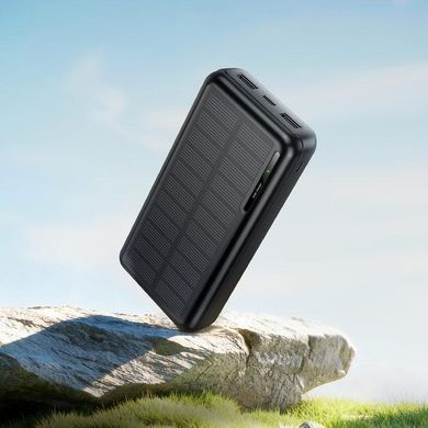 Павербанк 20000 повербанк 20000 HOCO J176A power bank з сонячною панеллю павер банк 20000