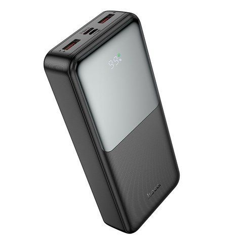 Павербанк із швидкою зарядкою 22.5W 20000mAh HOCO J136A 2USB/1Type-C, 22.5W+PD20W Чорний