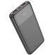 Павербанк PowerBank с быстрой зарядкой 22.5W 10000mAh HOCO J121 2USB/1Type-C, 22.5W+PD20W Черный