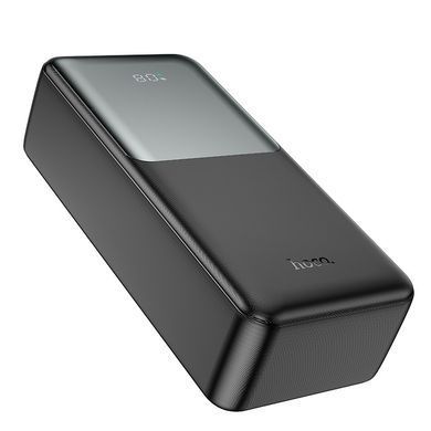 Павербанк повербанк с быстрой зарядкой 22.5W 30000mAh HOCO J136B 2USB/1Type-C, 22.5W+PD20W Черный