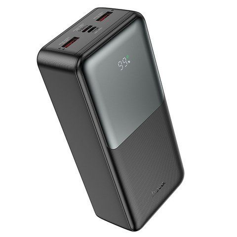 Павербанк повербанк зі швидкою зарядкою 22.5W 30000mAh HOCO J136B 2USB/1Type-C, 22.5W+PD20W Чорний