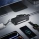 Павербанк с зарядкой 22.5W кабелями Lightning, Type-C, Micro-USB, USB 20000mAh и фонарем HOCO J155 Черный