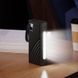 Павербанк с зарядкой 22.5W кабелями Lightning, Type-C, Micro-USB, USB 20000mAh и фонарем HOCO J155 Черный