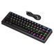 Компактна механічна ігрова клавіатура HOCO GM703 клавіатура з RGB-підсвічування