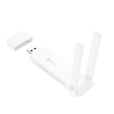 Портативный модем WiFi роутер HOCO HI40 150Mbps, 2.4 ГГц, WIFI6 Белый