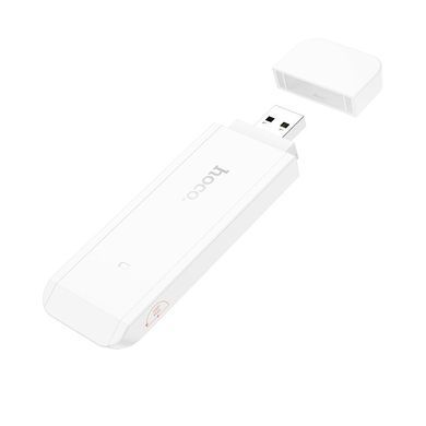 Портативный модем WiFi роутер HOCO HI40 150Mbps, 2.4 ГГц, WIFI6 Белый
