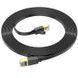 Сетевой кабель для интернета HOCO US07 General 5м/RJ45/cat-6 Черный