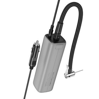 Автомобільний компресор BOROFONE FC1 160psi, 3 м, 120W, 80дБ Чорний