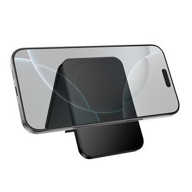 Магнитная визитница, трекер с GPS, подставка для телефона HOCO E91I Черный