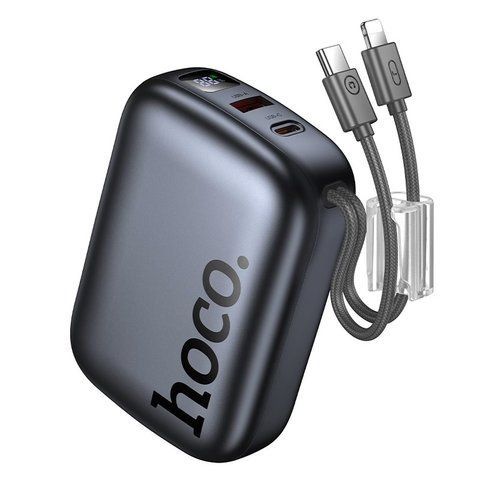 Павербанк 20000 повербанк 20000 з швидкою зарядкою 22.5W HOCO Q55 power bank з кабелем Type-C Lightning павер банк 20000