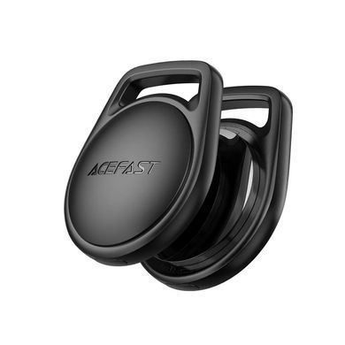 Розумний брелок для пошуку Bluetooth-трекер сумісний з Apple ACEFAST S2 Чорний