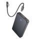 Павербанк 10000mAh с быстрой зарядкой 22.5W и кабелем Type-C-Type-C HOCO J170 2Type-C, 1USB Серый