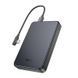 Павербанк 10000mAh с быстрой зарядкой 22.5W и кабелем Type-C-Type-C HOCO J170 2Type-C, 1USB Серый