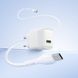 Зарядка з швидкою зарядкою 22.5W зарядний пристрій з кабелем Type-C HOCO CS111A швидка зарядка для телефона