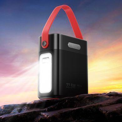 Павербанк зі швидкою зарядкою 22.5W 80000mAh HOCO J143 2Type-C, 3USB Чорний