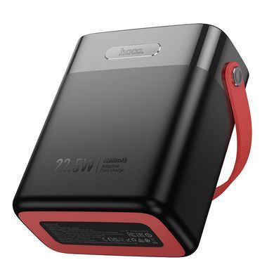 Павербанк зі швидкою зарядкою 22.5W 80000mAh HOCO J143 2Type-C, 3USB Чорний