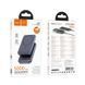 Павербанк з безпровідною зарядкою 5000mAh HOCO J160 Type-C Сірий