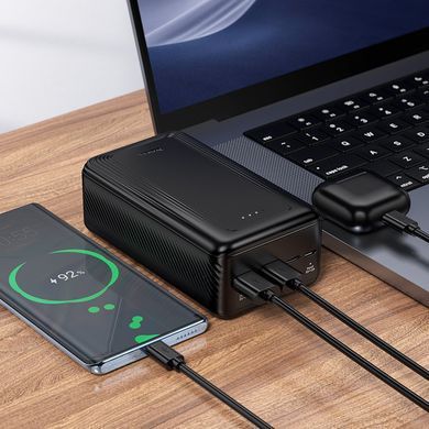 Павербанк 30000mAh HOCO J165B 2USB Чорний