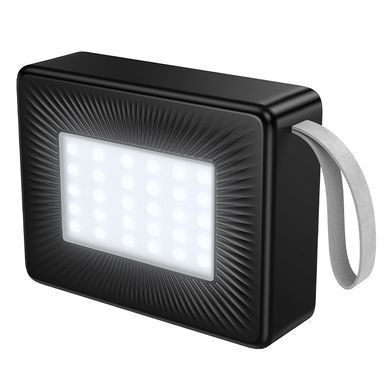 Павербанк 50000mAh с быстрой зарядкой 22.5W и фонарем HOCO J166 3USB, 2Type-C Черный
