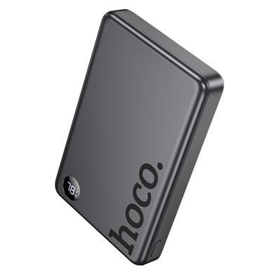 PowerBank павербанк PD20W з швидкою зарядкою HOCO Q34 Clever 10000mAh Type-C, LED-дисплей Сірий