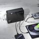 Павербанк 50000mAh с быстрой зарядкой 22.5W и фонарем HOCO J166 3USB, 2Type-C Черный