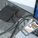 Мережевий кабель для інтернету 5метрів HOCO US02 Level RJ45/1Gbps=125MB/s Чорний