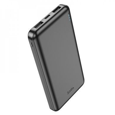 Павербанк повербанк 10000mAh HOCO J100 2USB/Type-C Черный