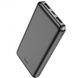 Павербанк повербанк 10000mAh HOCO J100 2USB/Type-C Черный