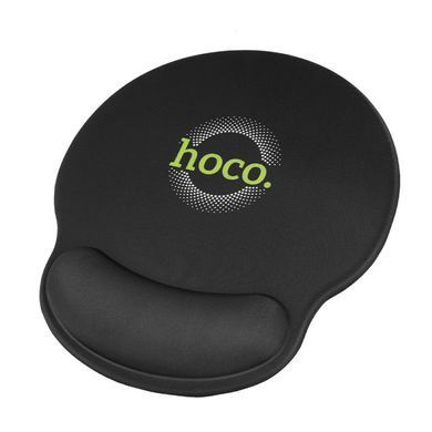 Коврик для мыши с поддержкой запястья 230*215*2мм HOCO GM30 Черный