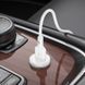Автомобильное зарядное устройство с быстрой зарядкой + кабель Micro-USB BOROFONE BZ18 USB, QC3.0 18W Белый