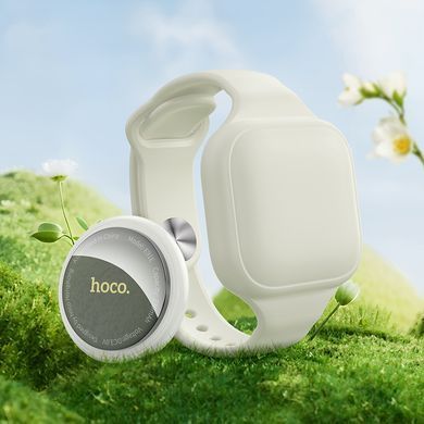 Детский GPS трекер в силиконовом ремешке HOCO E91E Черный