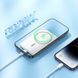 Павербанк с быстрой 20W и беспроводной зарядкой MagSafe 5000mAh HOCO J140A 1Type-C Черный