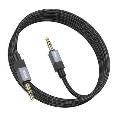 Аудиокабель AUX to AUX 1м HOCO UPA32 Черный
