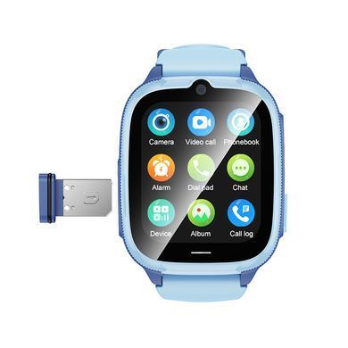 Дитячий смарт-годинник з підтримкою 4G SIM-карти HOCO Y106 Чорний