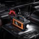 Пускозарядное устройство бустер для авто 10000mAh с компрессором HOCO QS4 Черно-оранжевый