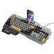 Игровая клавиатура HOCO GM702 проводная клавиатура с rgb подсветкой клавиатура с подставкой для запястий полноразмерная клавиатура
