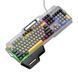 Игровая клавиатура HOCO GM702 проводная клавиатура с rgb подсветкой клавиатура с подставкой для запястий полноразмерная клавиатура