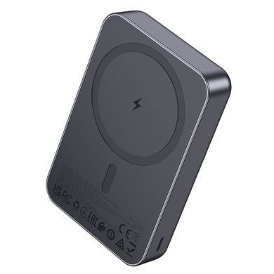 Павербанк 20Вт с зарядкой MagSafe 10000mAh HOCO J160A Type-C Серый