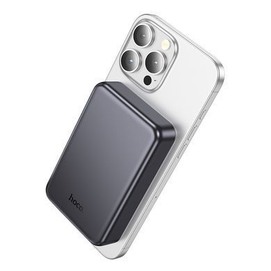 Павербанк 20Вт с зарядкой MagSafe 10000mAh HOCO J160A Type-C Серый