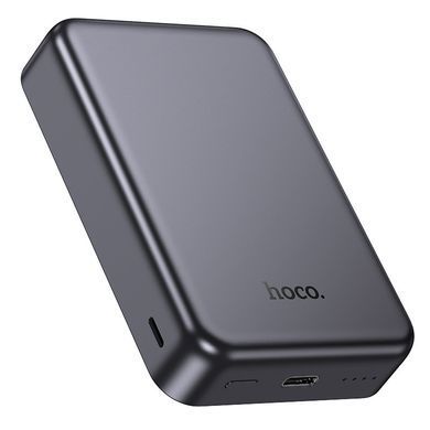 Павербанк 20Вт с зарядкой MagSafe 10000mAh HOCO J160A Type-C Серый