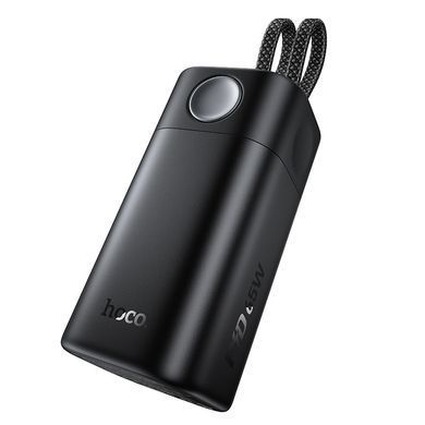 Павербанк 20000 повербанк 20000 с быстрой зарядкой 65W HOCO Q59 power bank для роутера павер банк 20000 с кабелями