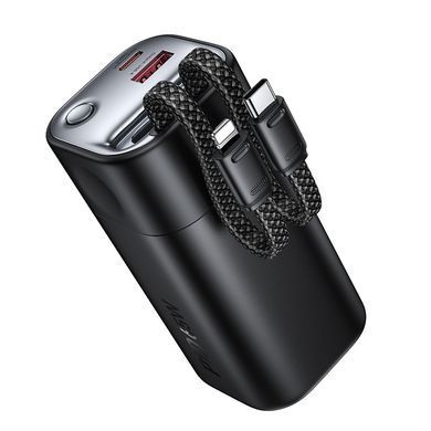 Павербанк 20000 повербанк 20000 с быстрой зарядкой 65W HOCO Q59 power bank для роутера павер банк 20000 с кабелями