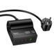 Удлинитель сетевой переноски 1.5м на 2 розетки + 1USB + 3Type-C HOCO AC34 PD70W, EU,GER Черный
