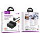 Удлинитель сетевой переноски 1.5м на 2 розетки + 1USB + 3Type-C HOCO AC34 PD70W, EU,GER Черный