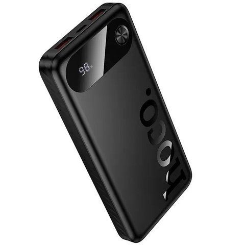 Повербанк павербанк з швидкою зарядкою PD20W HOCO J154 Victorious 10000mAh 2USB + Type-C 22.5W Чорний