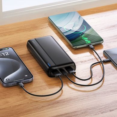 Павербанк 20000 повербанк 20000 BOROFONE BJ90A power bank для роутера павер банк 20000