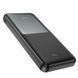 Павербанк повербанк зі швидкою зарядкою 22.5W 10000mAh HOCO J136 2USB/1Type-C, 22.5W+PD20W Чорний